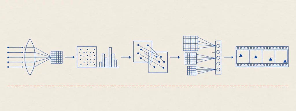 Percorso del corso: fondamenti di acquisizione e immagini, feature hand-crafted, feature locali e localizzazione, deep learning e infine video e progetto